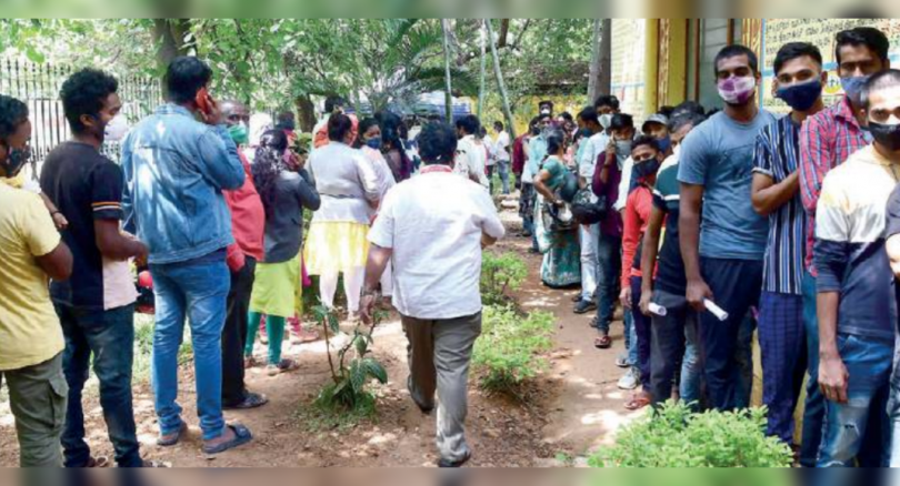 The new vaccine registration application is finally available at Karnataka