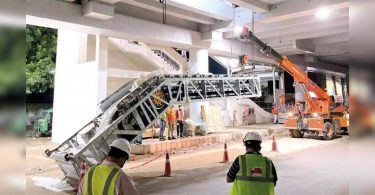 Create in Indian Escalators, the elevator is installed at Kanpur Metro Station