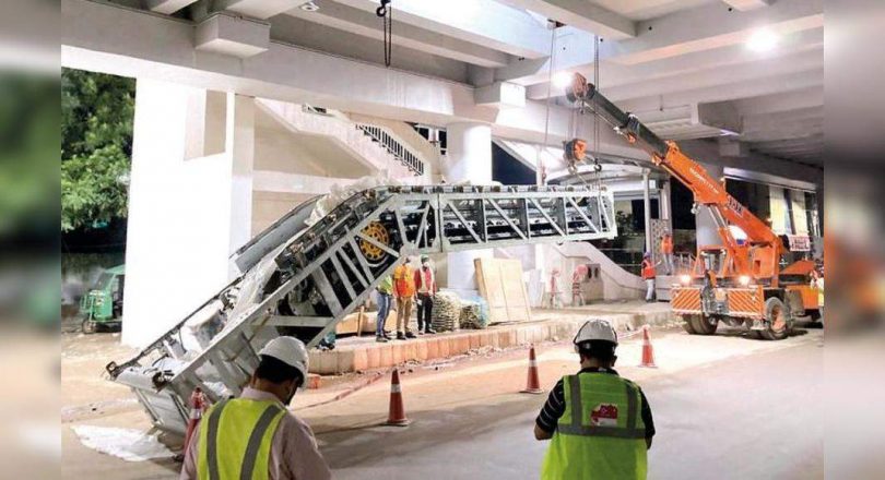 Create in Indian Escalators, the elevator is installed at Kanpur Metro Station