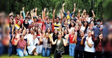 Students who are happy with the results of class X CBSE