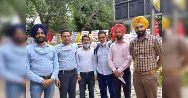 PSPCL engineers joined the northern state for protests at the management of the electricity bill 2021