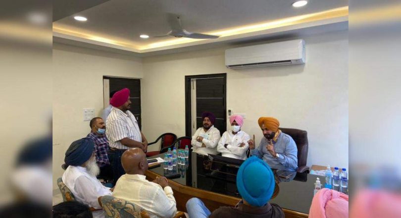 Sidhu Meets SC MLAS, Draft Action Plan