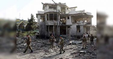 Explosion in Kabul as a Taliban claim attack on the ministerial compound