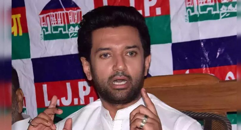 Chirag handed Memo to GUV on the 'Poor & Order Law' at Bihar