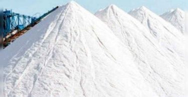 Export salt fell 70% due to Chinese sidewalks