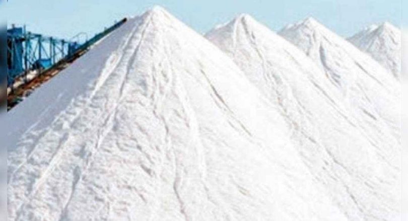 Export salt fell 70% due to Chinese sidewalks