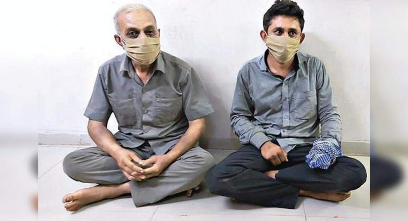 Use the same mo landed two diamond thieves in the police net