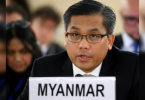The UN Myanmar envoy said personal security stepped in the middle of the threat