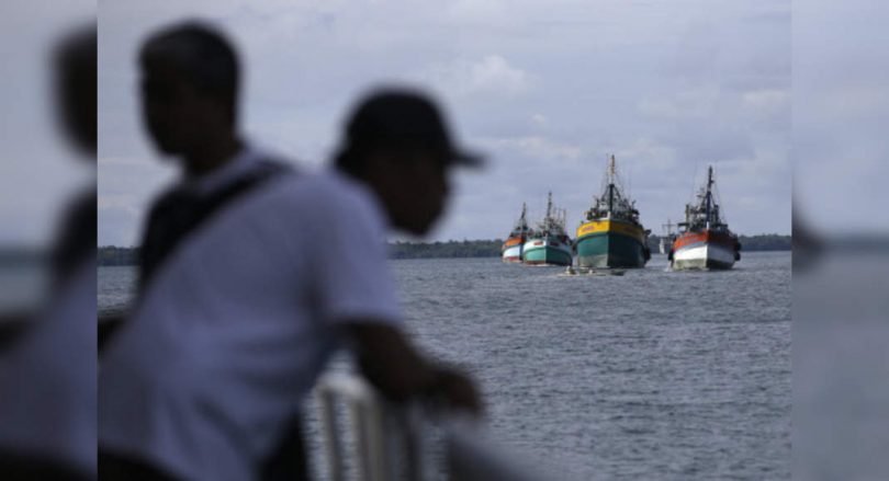 We block seafood from the Fiji ship accused of having a slavery crew