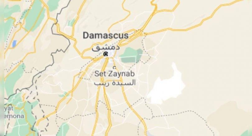 The explosion in the military barracks outside the Syrian capital killed 1