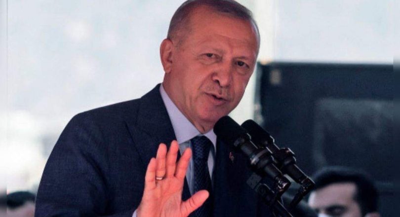 Erdogan Turkey's face Mount Crownment for Wildfires