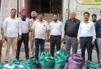 Punjab: Ludhiana Civic Body seized 35 kg of plastic carry bags forbidden