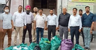 Punjab: Ludhiana Civic Body seized 35 kg of plastic carry bags forbidden