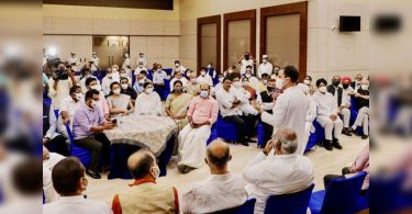 In unity shows, 14 Counter Govt parties in the logography parliament