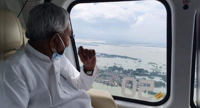 CM conducted an air survey of flooded areas