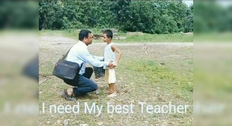 The teacher who made Gadchiroli his house received a national award