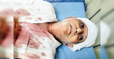 Seven families were hit to object to a loud voice