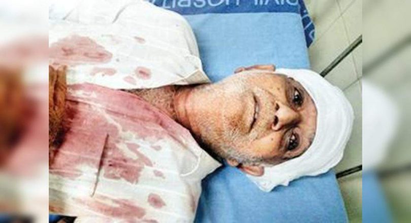 Seven families were hit to object to a loud voice