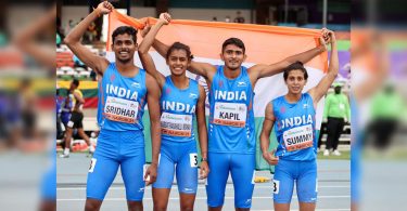 Coe congratulated in India for Bronze Relays in the Junior World Championship