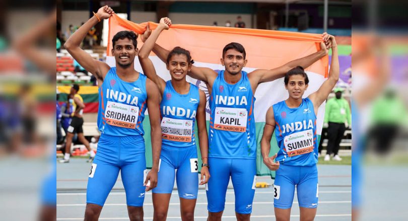 Coe congratulated in India for Bronze Relays in the Junior World Championship