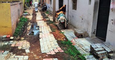 Where did you see the worst road in Madurai? Ward 20.