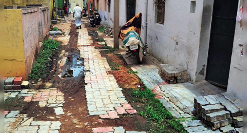 Where did you see the worst road in Madurai? Ward 20.