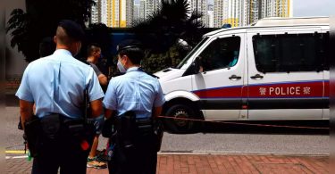 Hong Kong students were charged with 'advocating terrorism' bail