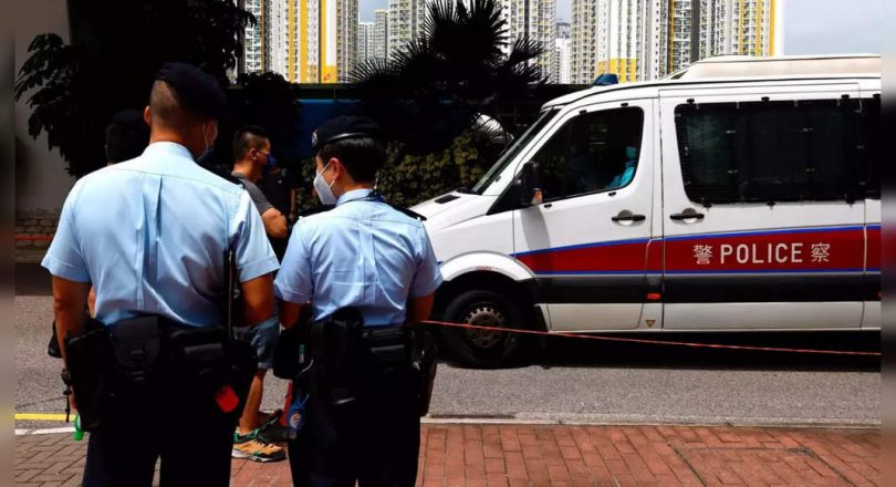 Hong Kong students were charged with 'advocating terrorism' bail