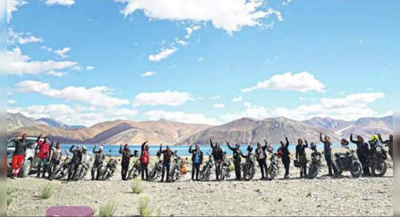 17 women with 15 bicycles take adventure trips from Sonmarg to Kullu Manali