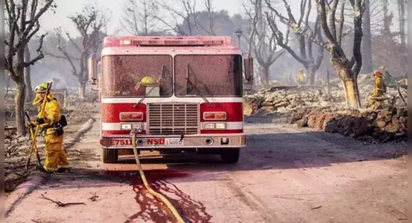 Dozens of house caught fire when the siege of the California wildfire continues