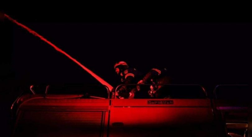 Greek wildfire caught fire through pine forests for the 4th day