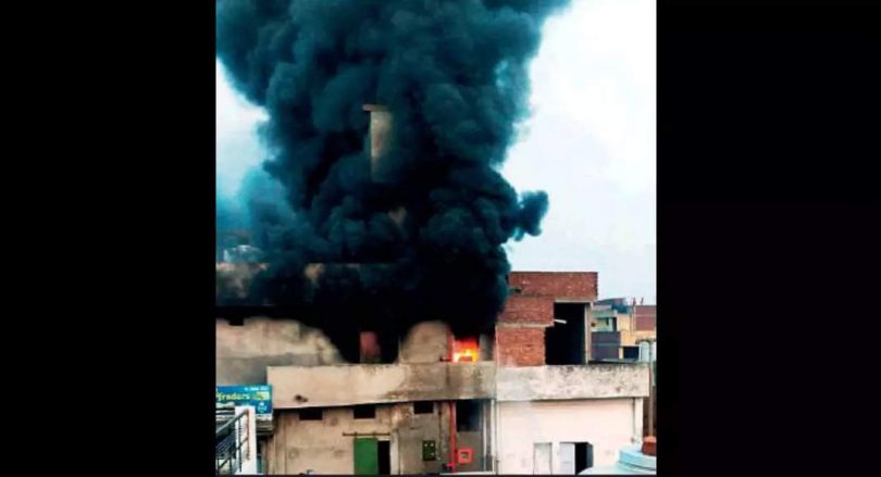 Fire in plastic warehouse in Ludhiana, there are no casualties