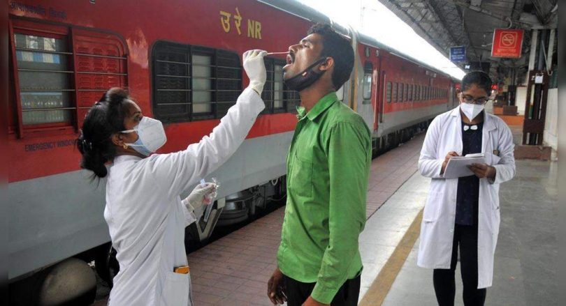 Covid-19: At 34,400, the 7-day Avg Indian still fell even though a little ride in the case