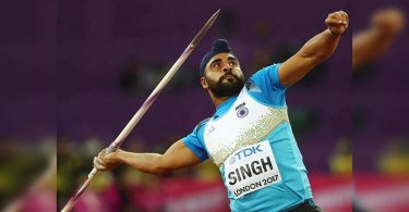 Javelin Davinder Kang's peal was finally allowed to compete again