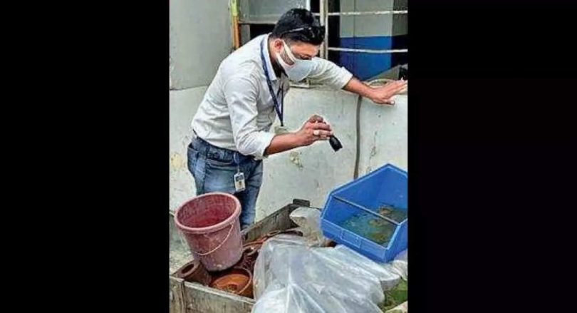 57 BLDGS fined for mosquito breeding sites on AHD