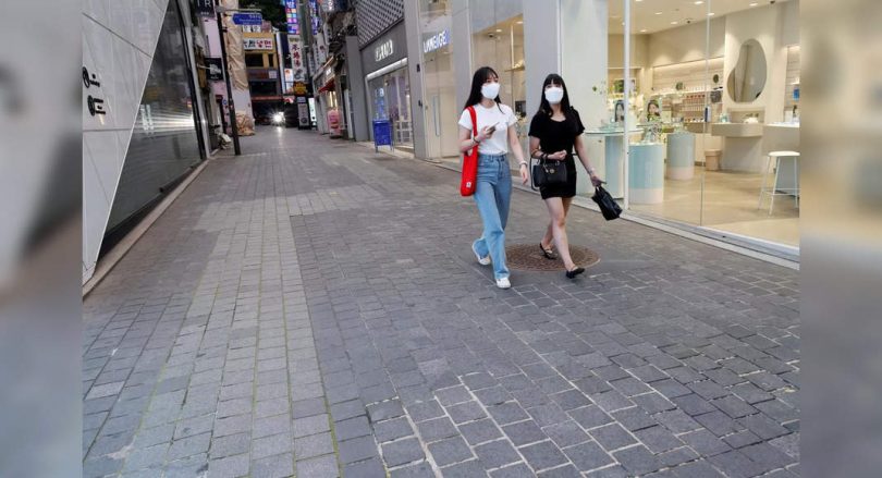 New covid-19 infection in March in South Korea