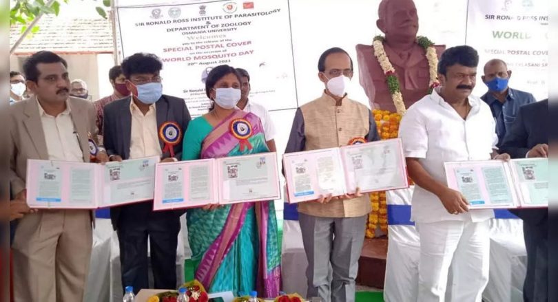 HYD: Post cover on the Nobel Winner Ronald Ross released