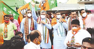 Ashwini Vaishnaw, Dharmendra Pradhan Looking for Blessings Lord Jagannath at Puri Odisha