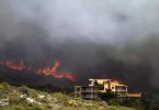 Greek Fire: Hundreds of Fire Extinguisher Against Fire