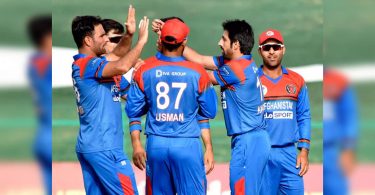Afghan cricket team in high spirits after returning to training, official said