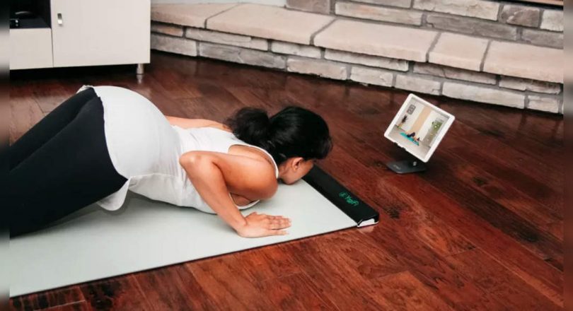 This smart mat will teach you yoga and also help get the right posture