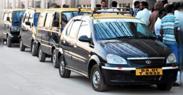 Goa Govt Hikes Fares Cab is RS 3 / Km