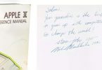 Someone paid more than Rs 5.85 Crore to buy the Apple II manual signed by Steve Jobs