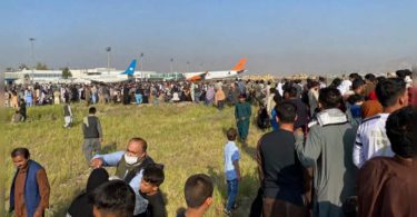 "I was at the airport, seeing the body falling from the plane '