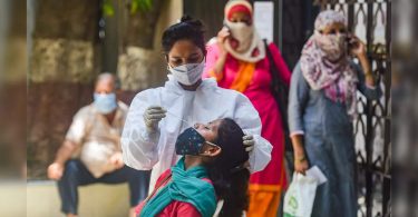 India reported 34,457 new Covid-19 cases; 375 deaths, the lowest active case in 151 days