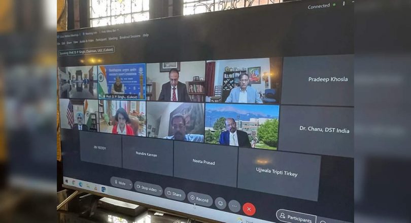 Indian envoys interact with US university heads