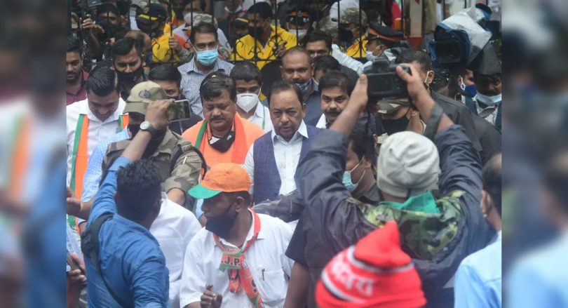 BJP's Jan Ashirwad Yatra: Mum Cops File 20 First