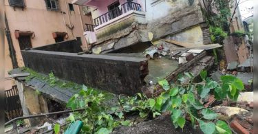 Building slab collapsed in Ulhasnagar, no one was injured
