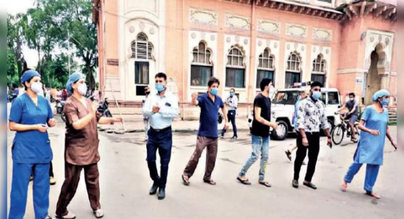 Free Covid: SSG Host Warriors Dance Garba in Vadodara