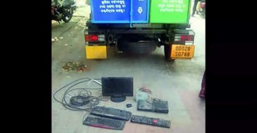 E-waste door threshold collection of 57 Bhubaneswar wards